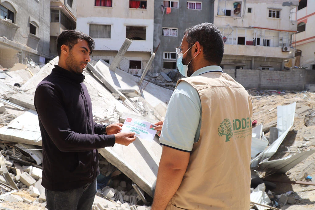 İDDEF’ten Gazze’ye 11 milyon TL acil yardım desteği