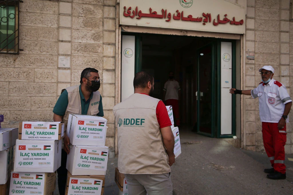 İDDEF’ten Gazze’ye 11 milyon TL acil yardım desteği