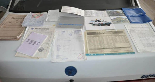 1994 model beyaz Şahin görenleri hayran bırakıyor