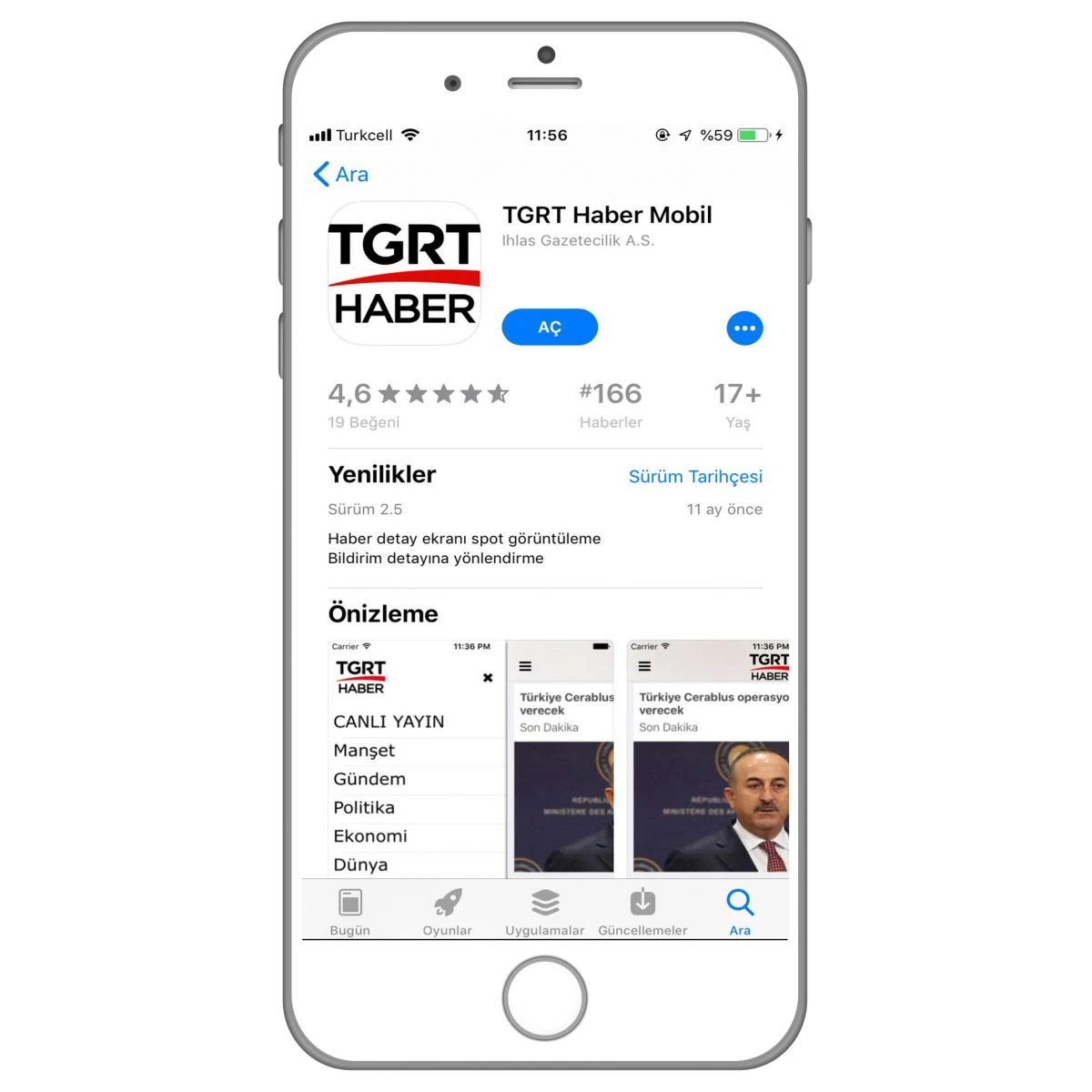 En güncel haberler için ‘TGRT Haber' uygulamasını indirin