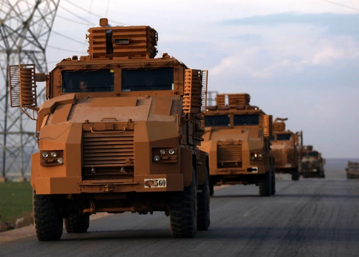 Türkiye'den bir hamle daha, El-Bab'a asker ve araç takviyesi