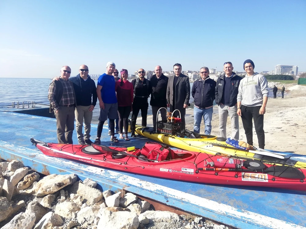 Büyükçekmece’den İsveç’e 500 gün kürek çekecek