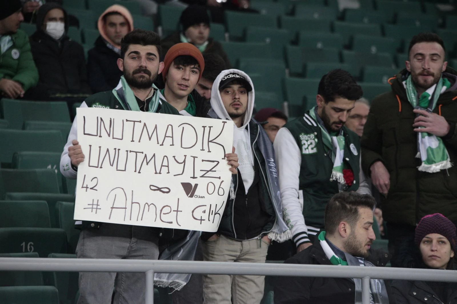 Konya'da Ahmet Çalık unutulmadı