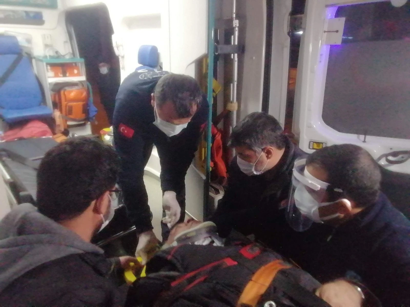 Kısıtlamada boş yoldaki kazada can pazarı