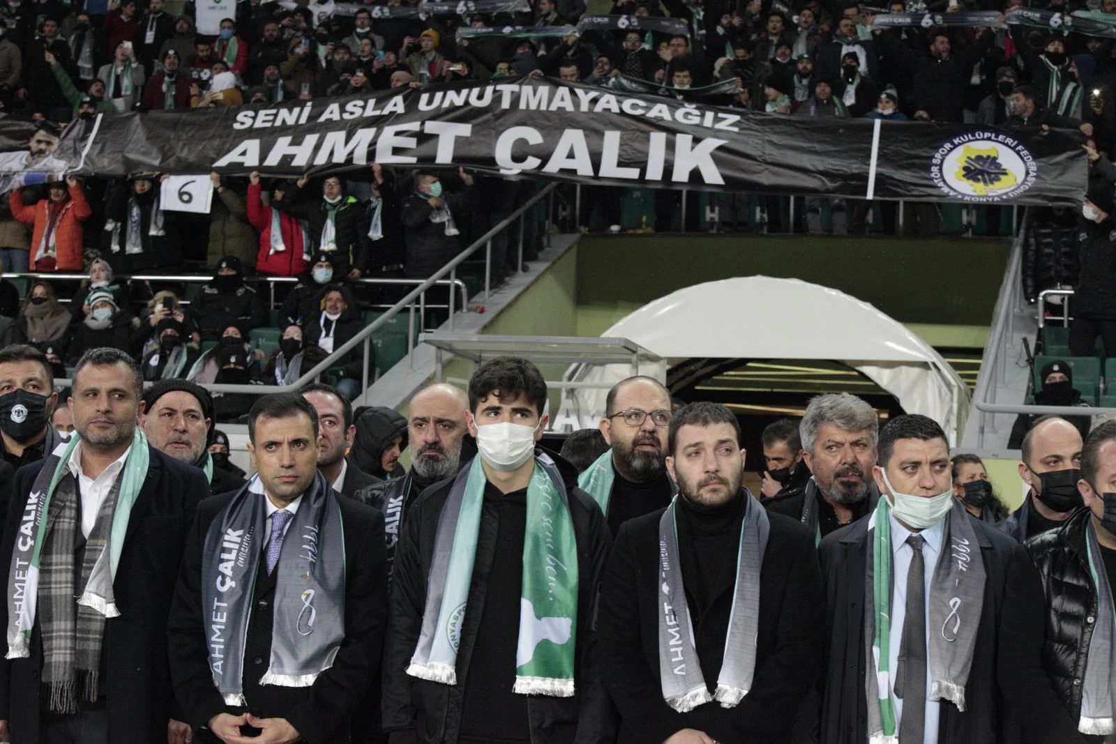 Konya'da Ahmet Çalık unutulmadı