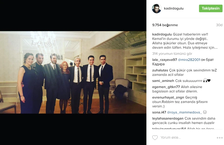 Kemal Doğulu'dan güzel haber geldi