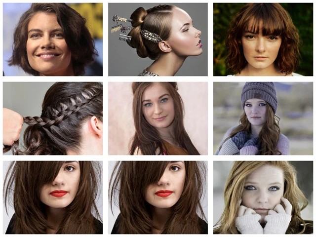 2018 - 2019 Saç Renkleri Bayan Saç Renkleri Kumral Kızıl Mor Tonları