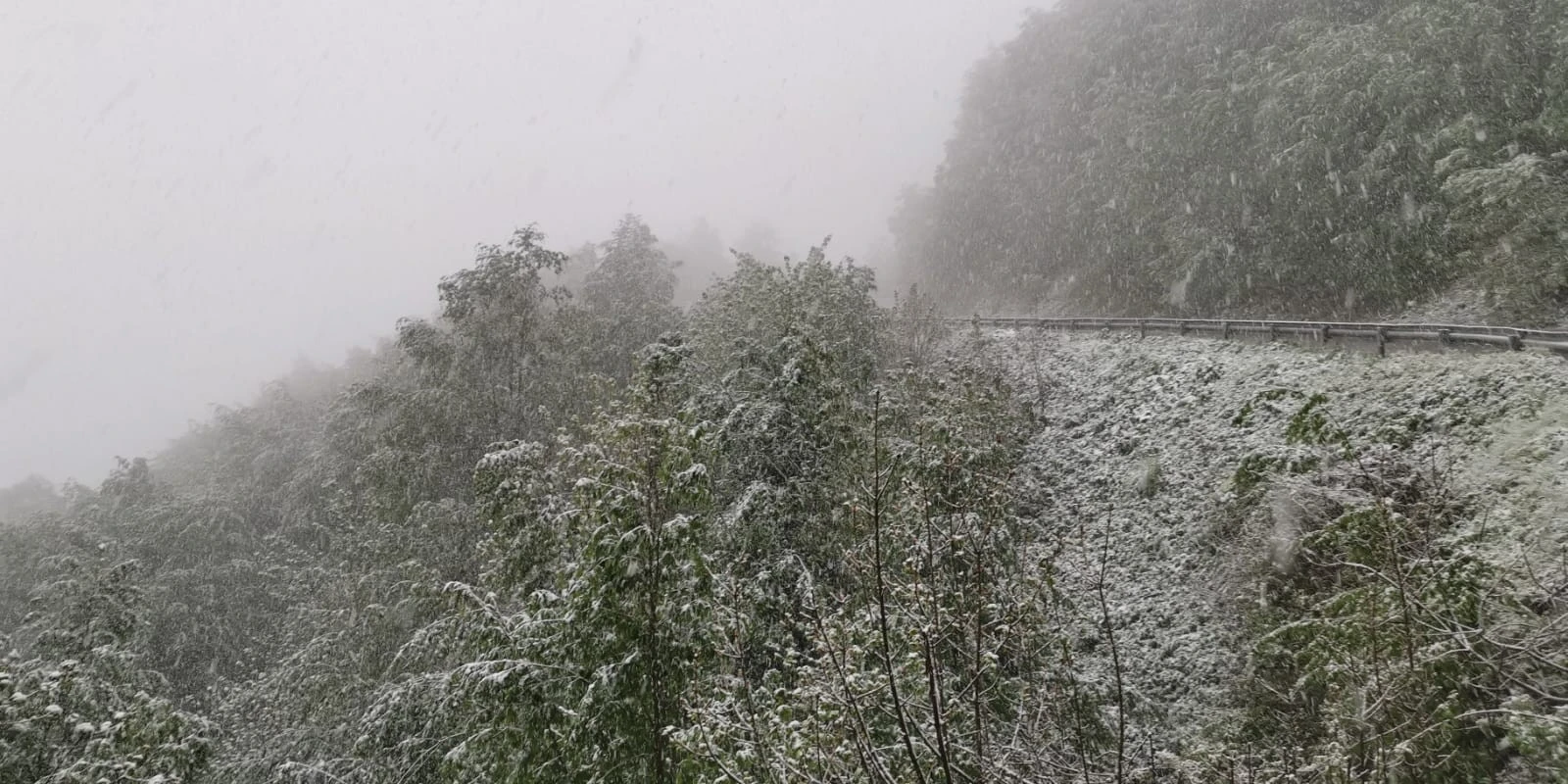 Mayıs ayında Kastamonu'da şaşırtan kar yağışı