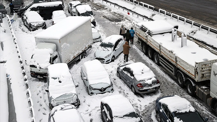 Meteoroloji uyardı: Kar yağışı kuvvetli ve yoğun olacak