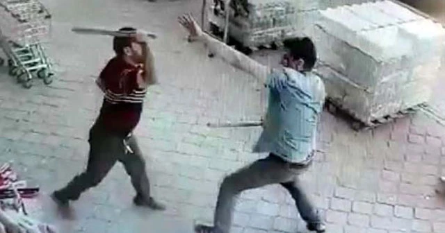 Baltalı, bıçaklı  su kavgası