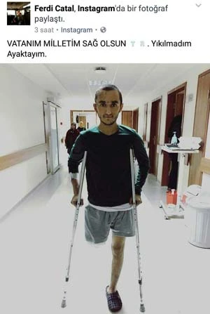 Kayseri gazisinden üzücü bir haber daha