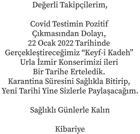 Kibariye'den üzücü haber! Koronavirüse yakalandı