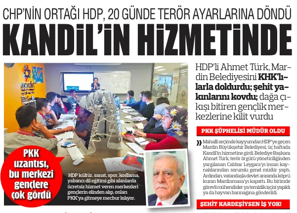 HDP gençleri dağa göndermiş