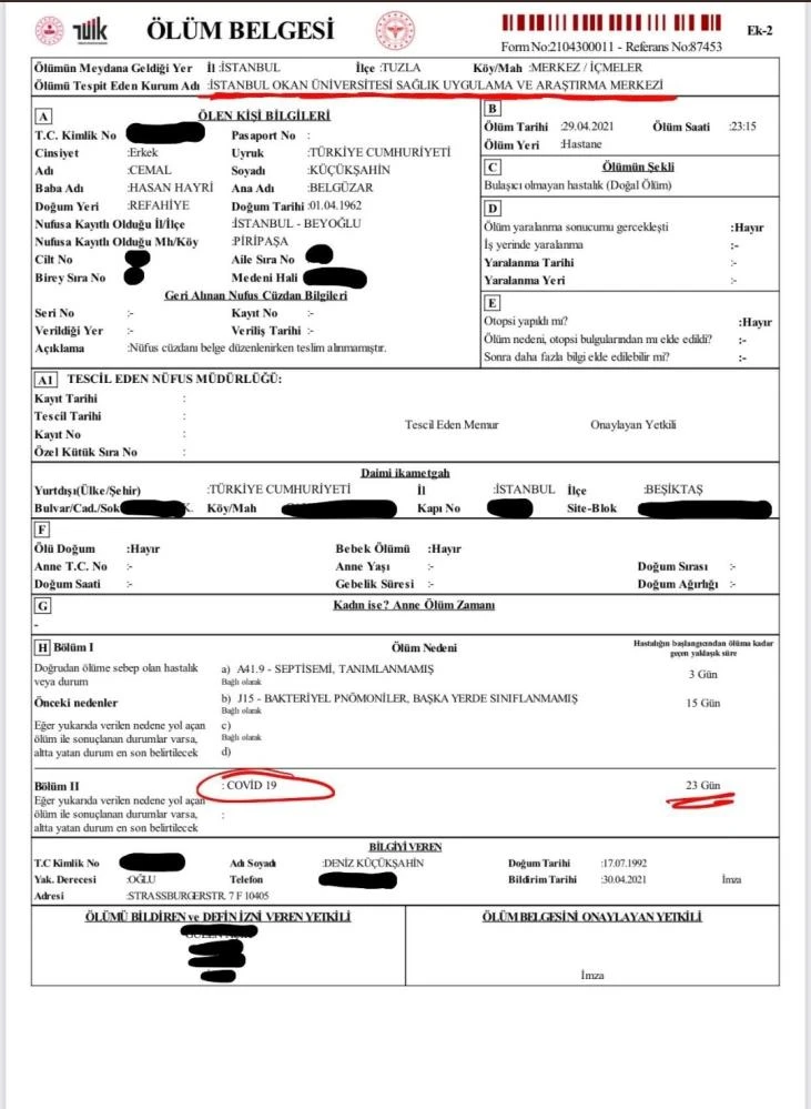 Bakan Koca'dan Kovid-19 kaynaklı ölümün saklandığı iddiasına cevap