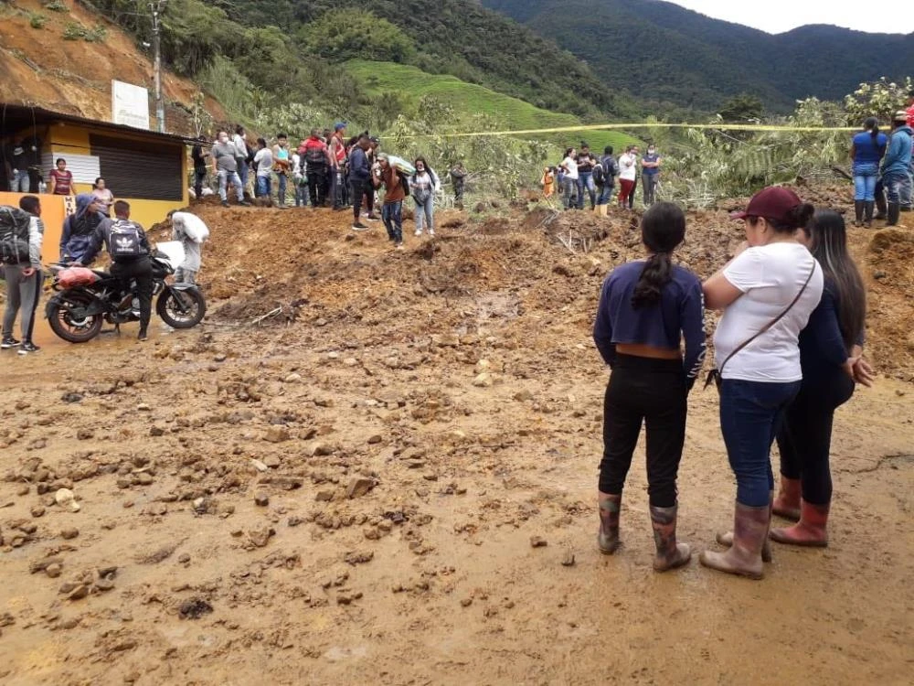 Kolombiya'da heyelan faciası: 11 kişi öldü 10 kişi yaralı
