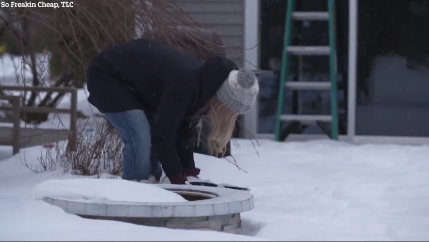 Cimrilikte sınır tanımayan kadın herkesi şaşırttı su yerine kar kullanıyor