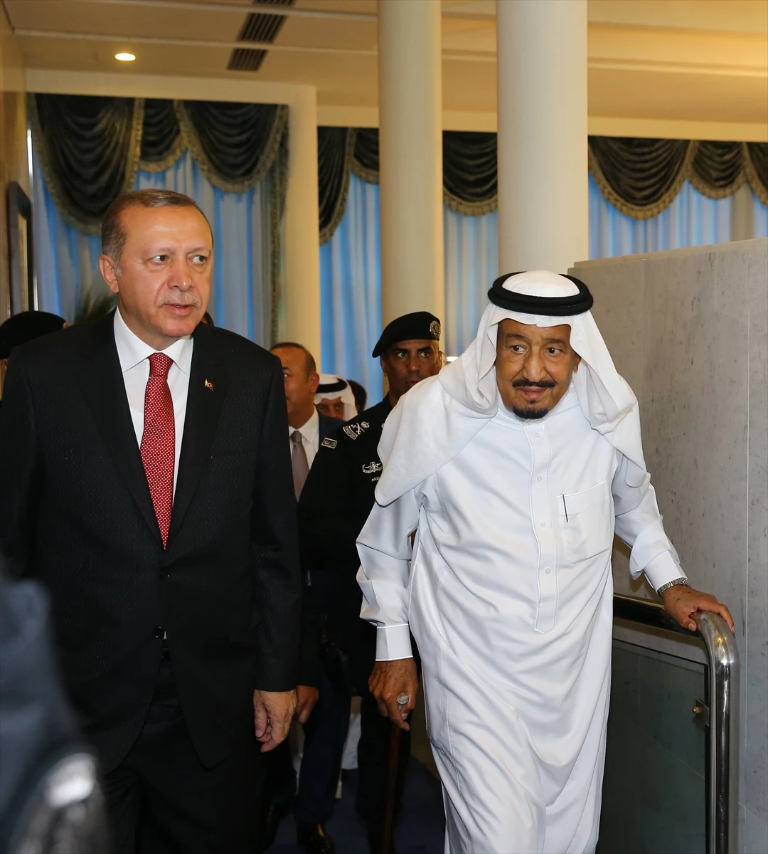 Cumhurbaşkanı Erdoğan Suudi Arabistan'da