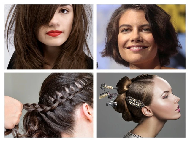 2018 - 2019 Saç Renkleri Bayan Saç Renkleri Kumral Kızıl Mor Tonları