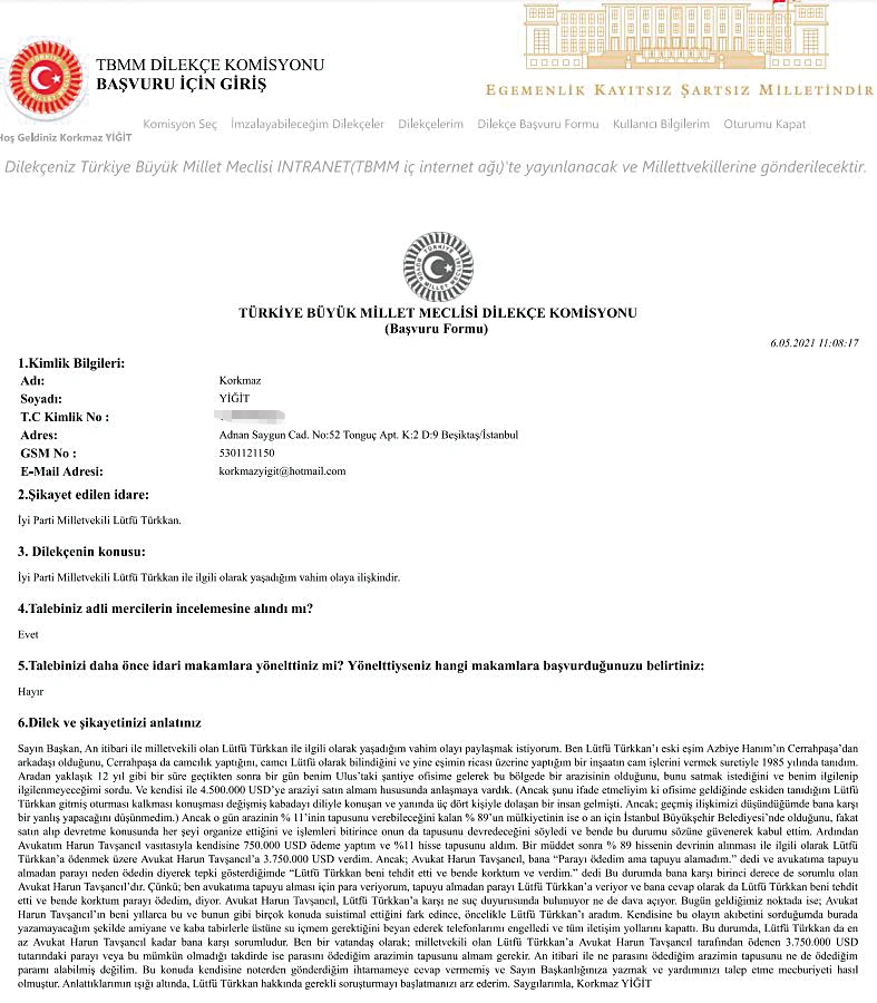 Cem Küçük'ten çarpıcı iddia: İşte Lütfü Türkkan'ın dolandırıcılık belgeleri