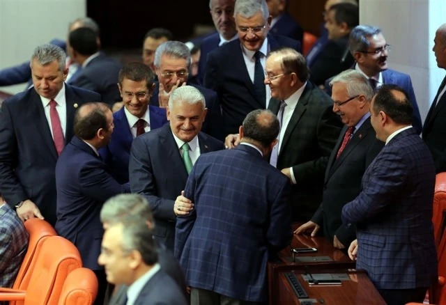 Binali Yıldırım Meclis'te