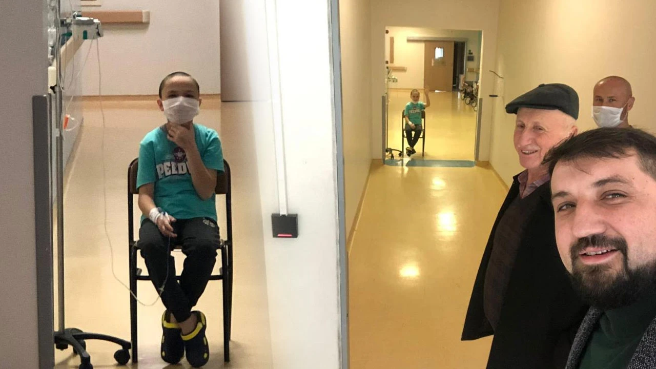 Lösemi tedavisi gören 13 yaşındaki Ensar'dan acı haber