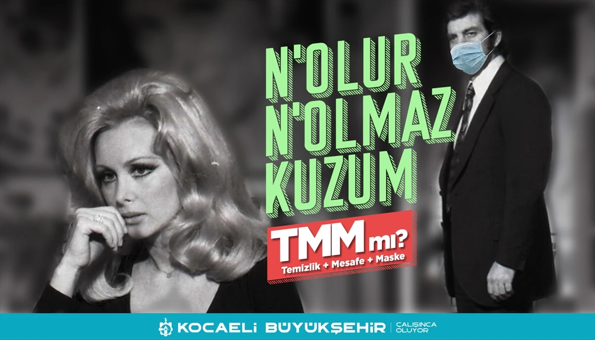 Yeşilçam sanatçılarının fotoğraflarıyla "maske çağrısı"