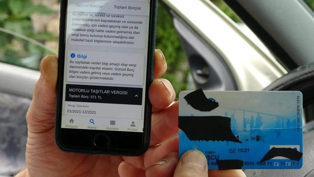 Trafik borcunu öderken tüm parasını dolandırıcılara kaptırdı