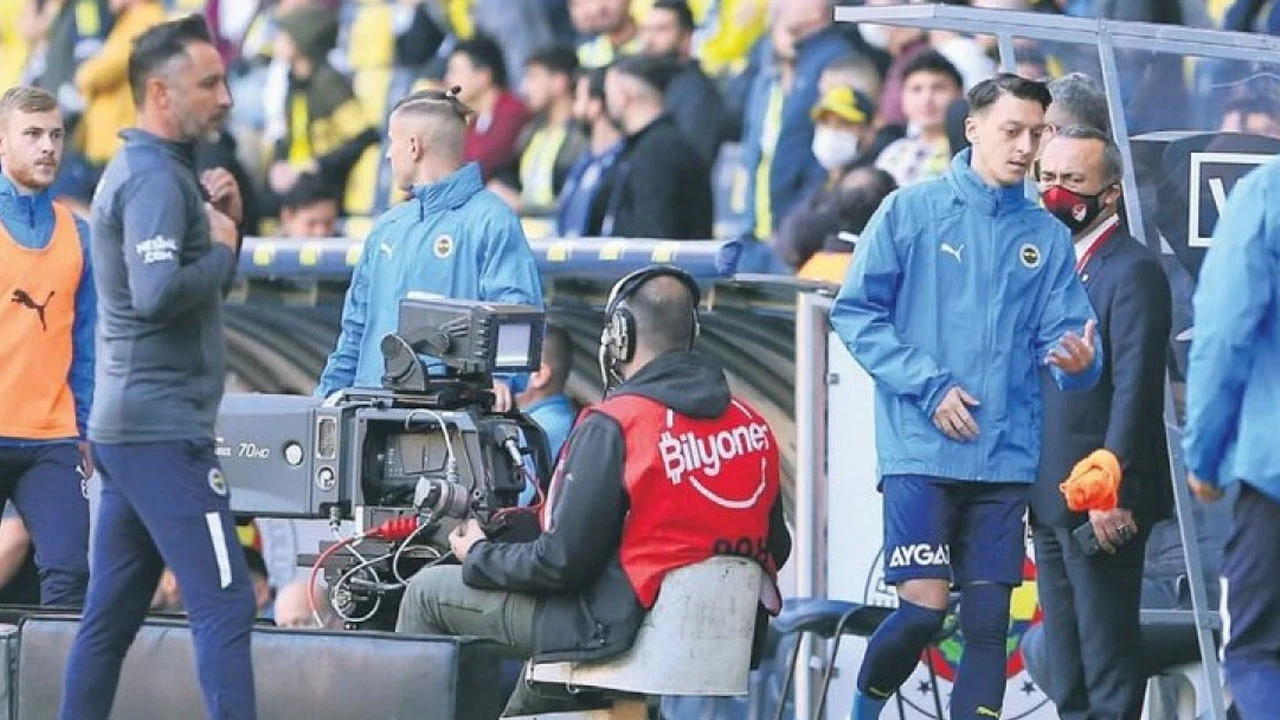 Fenerbahçe'de Pereira Mesut Özil krizi kapıda