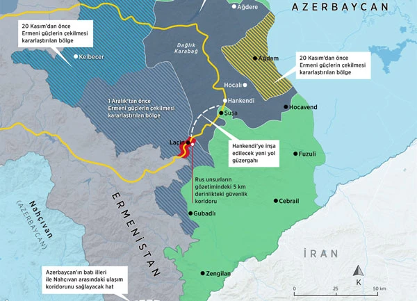 Nahçıvan yolunu TSK gözetleyecek