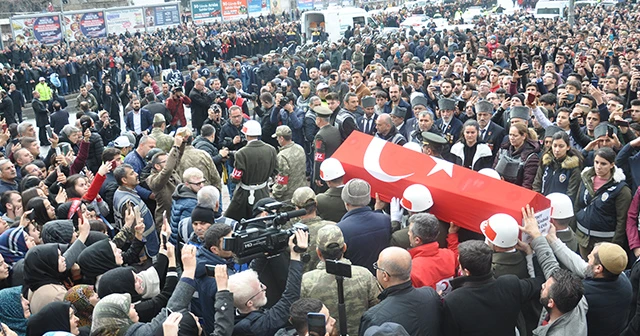 İdlib şehitlerimizi uğurluyoruz