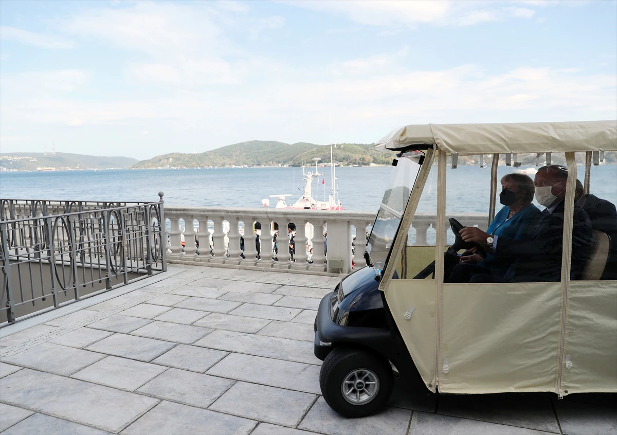 Huber Köşkü'ne geldi: Merkel'den Erdoğan'a veda ziyareti