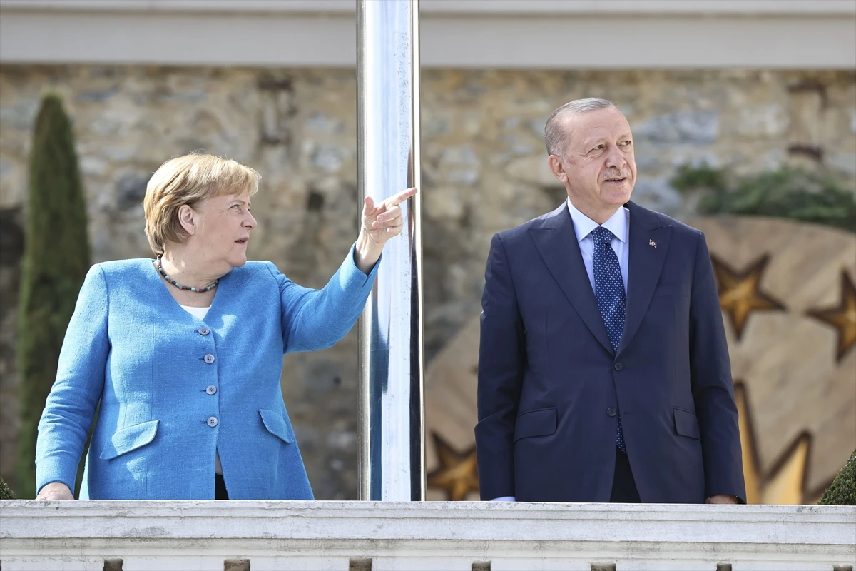 Huber Köşkü'ne geldi: Merkel'den Erdoğan'a veda ziyareti