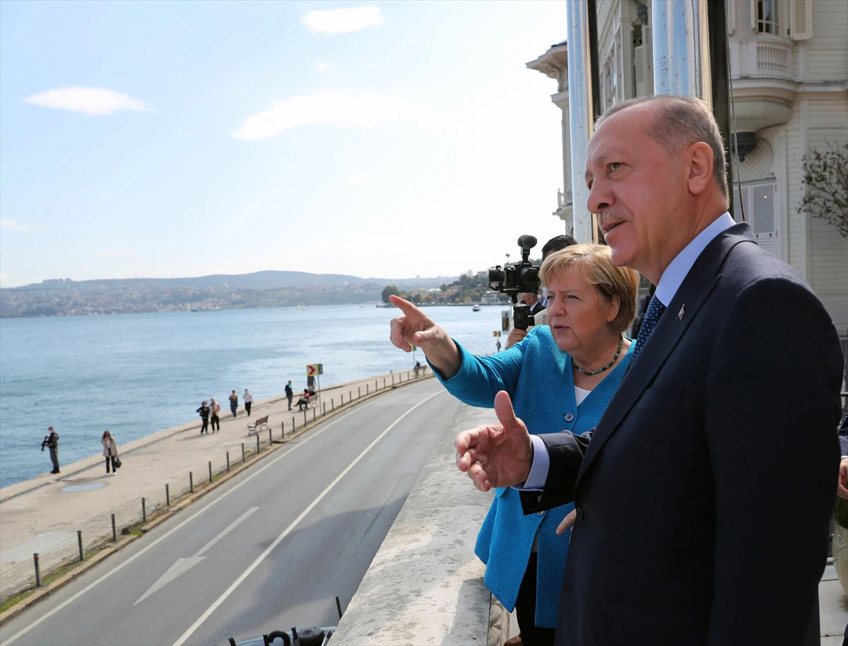 Huber Köşkü'ne geldi: Merkel'den Erdoğan'a veda ziyareti