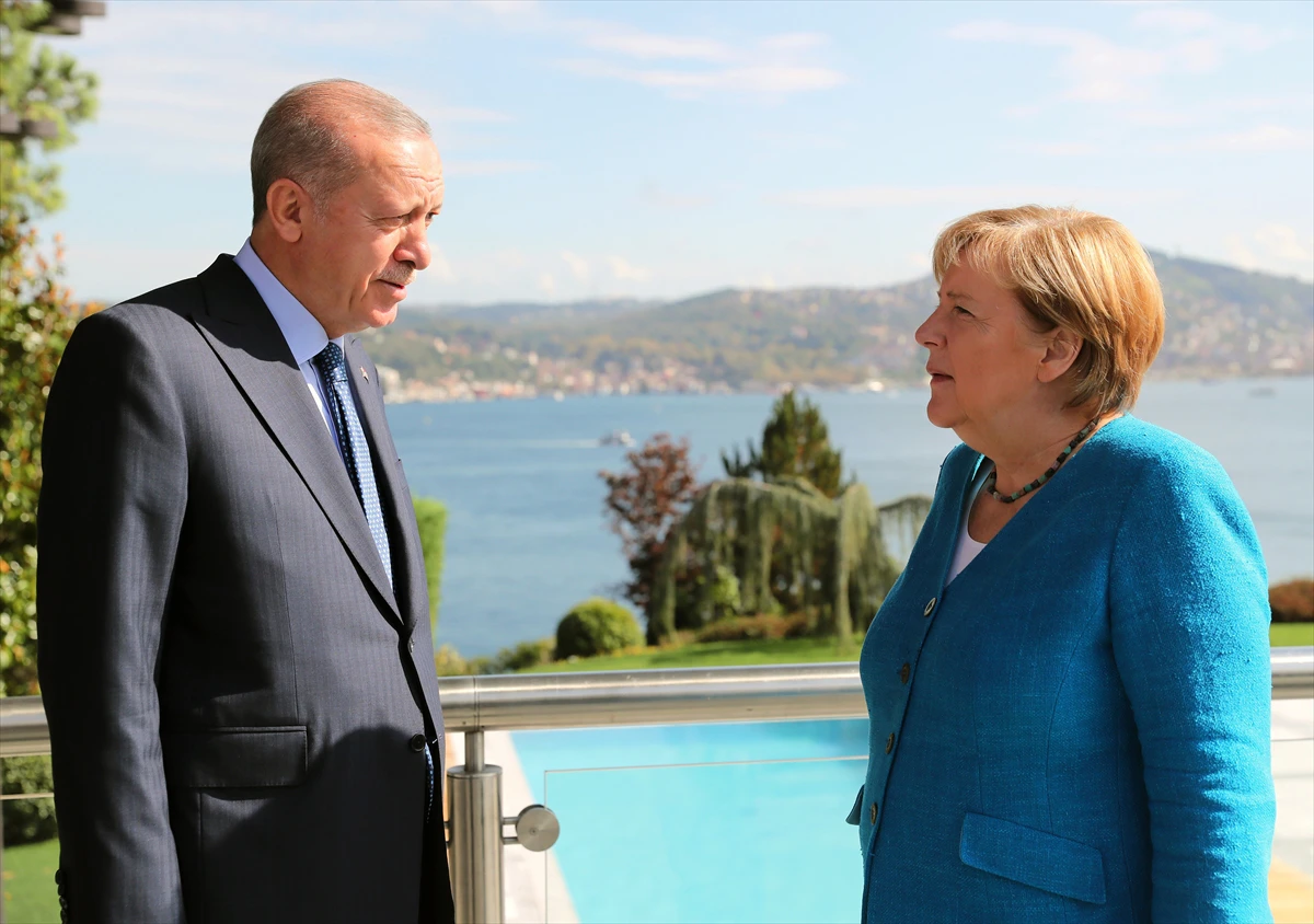 Huber Köşkü'ne geldi: Merkel'den Erdoğan'a veda ziyareti