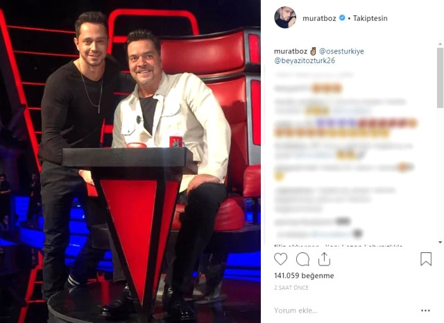 Murat Boz'dan Beyazıt Öztürk'lü paylaşım