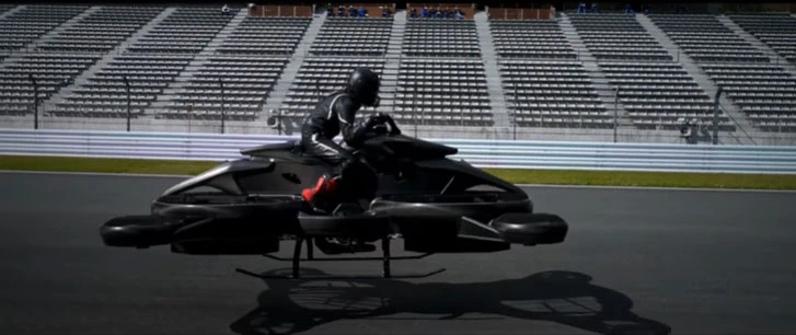 Uçan motosikletlerin fiyatı belli oldu