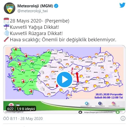 Meteoroloji'den uyarı: Bir hafta sürecek