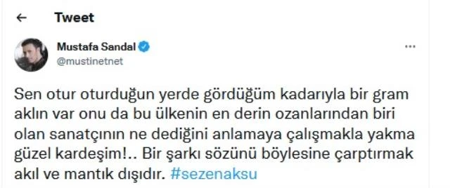 Sezen Aksu’nun skandal şarkısına suç duyurusu