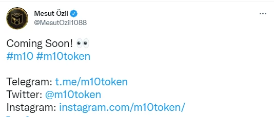 Mesut Özil kripto para çıkarıyor!