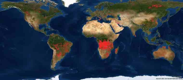 Dünya alev alev: 40'tan fazla ülke yanıyor