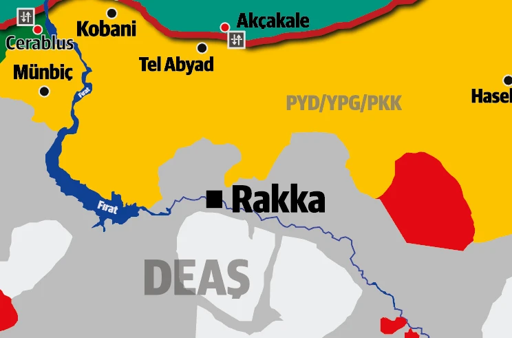 Rakka için 3 bin Türk askeri hazır