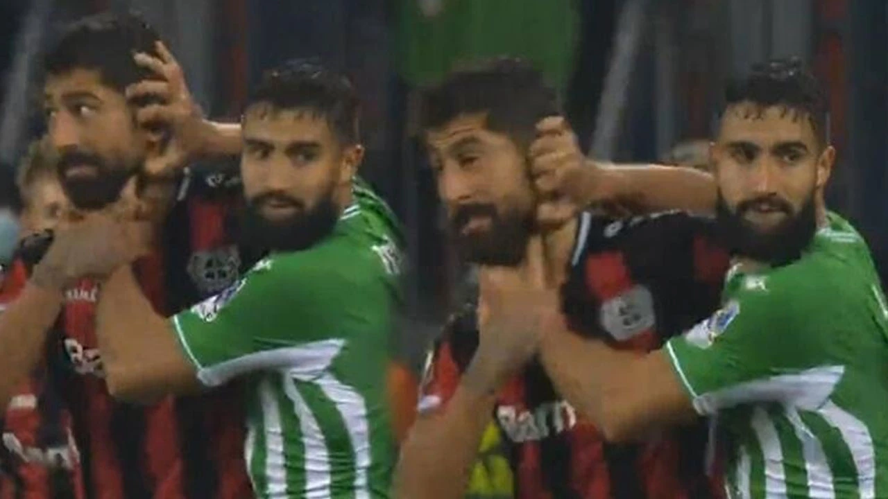 Avrupa maçında Türk asıllı futbolcuya saldırdı: Kulağını kopartmaya çalıştı