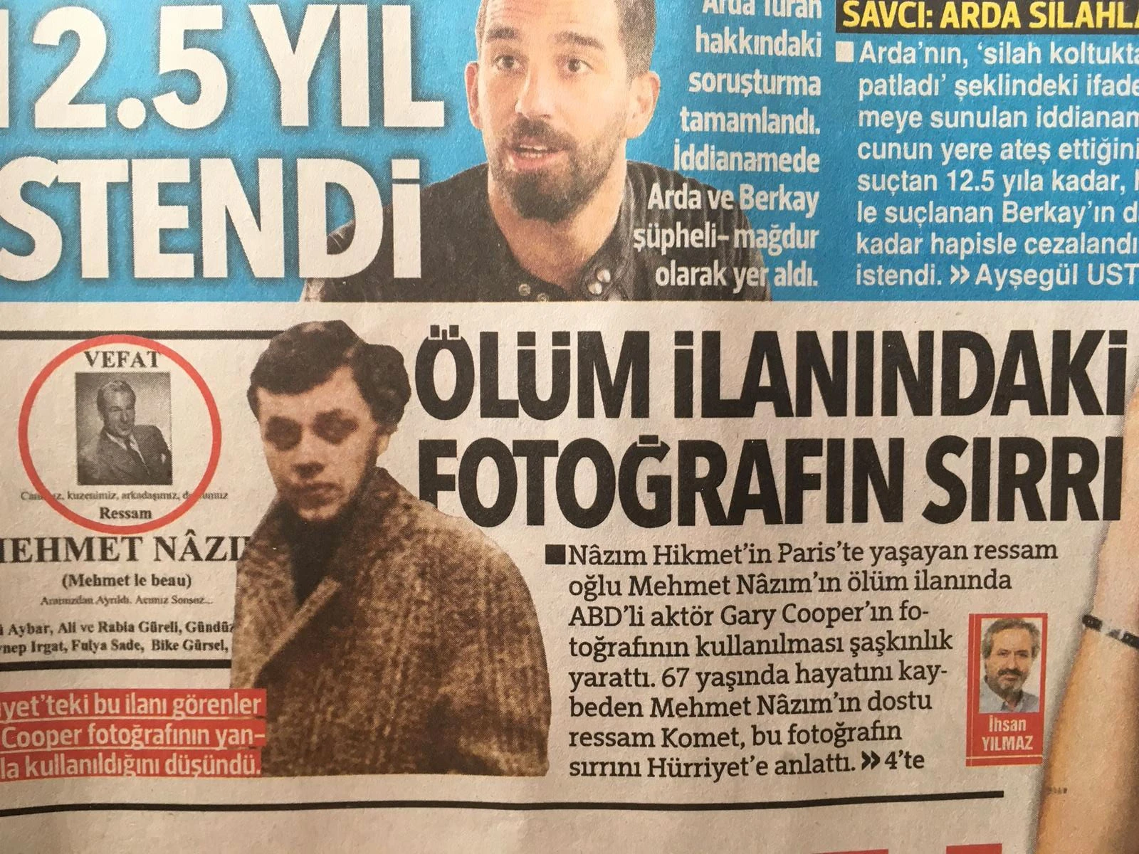 İşte Mehmet Nazım’ın son fotoğrafı! Sadece İHA ulaştı