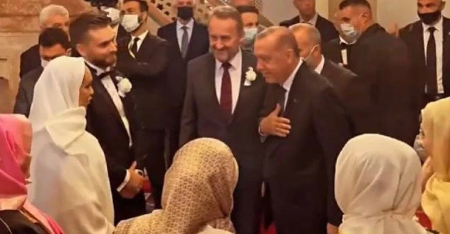 Cumhurbaşkanı Erdoğan İzzetbegoviç'in torununun nikahına katıldı