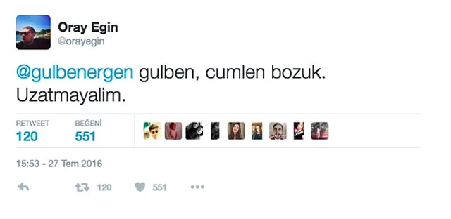 Gülben Ergen'in kullandığı yanlış cümle olay oldu!