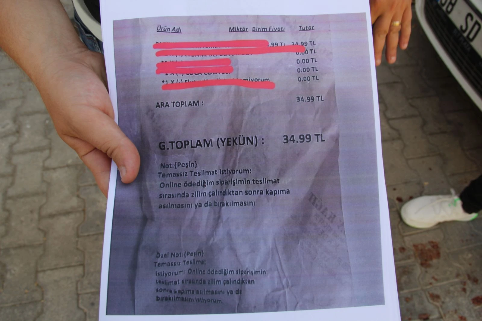 Pandemide internet üzerinden akıl almaz yemek dolandırıcılığı