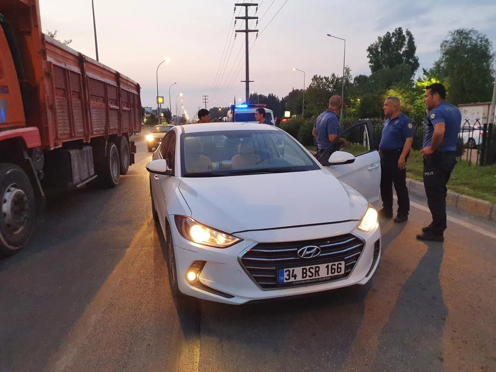 Polisten kaçan şüpheli çelik yelekli çıktı