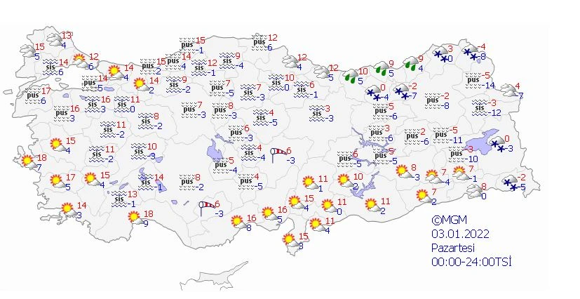 Yeni haftada hava nasıl olacak? Meteoroloji 21 il için kar uyarısında bulundu!