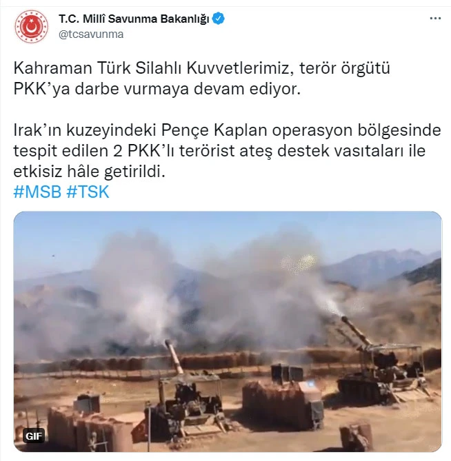 PKK'ya pençe darbesi! 2 terörist öldürüldü