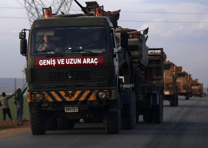 Türkiye'den bir hamle daha, El-Bab'a asker ve araç takviyesi